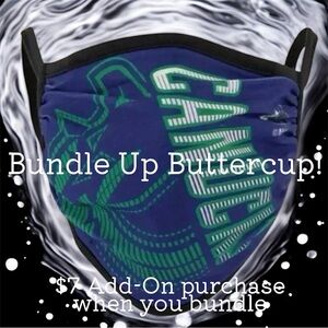 $7 Add-On 🆕 NHL Vancouver Canucks Face Covering